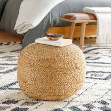 Jute Pouf